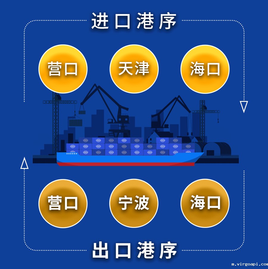 集装箱海运公司迎来海南至东北、华北地区直航海运新航线