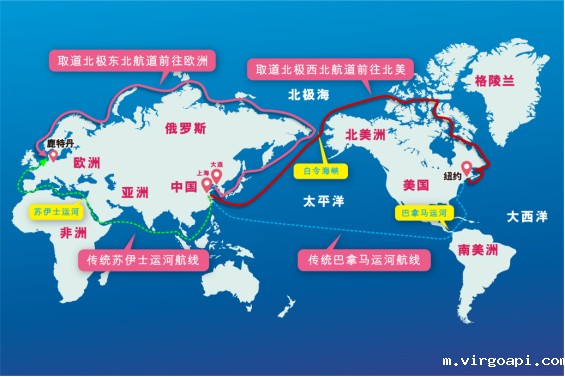 第五大航道北极航线全年通航,航运业可能发生颠覆性的变化